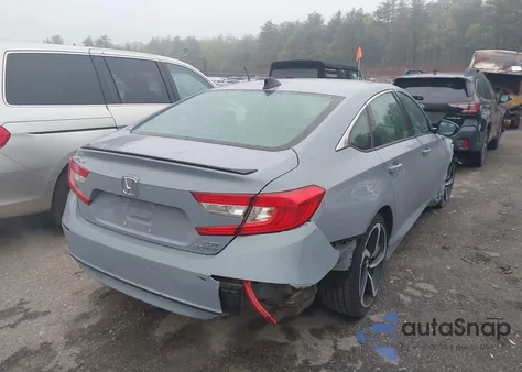 2022 Honda Accord Sport 2.0T z USA, uszkodzony, nr VIN 1HGCV2F39NA003526